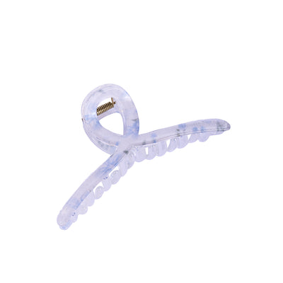 Korean Big Loop Hair Clutcher - Grey