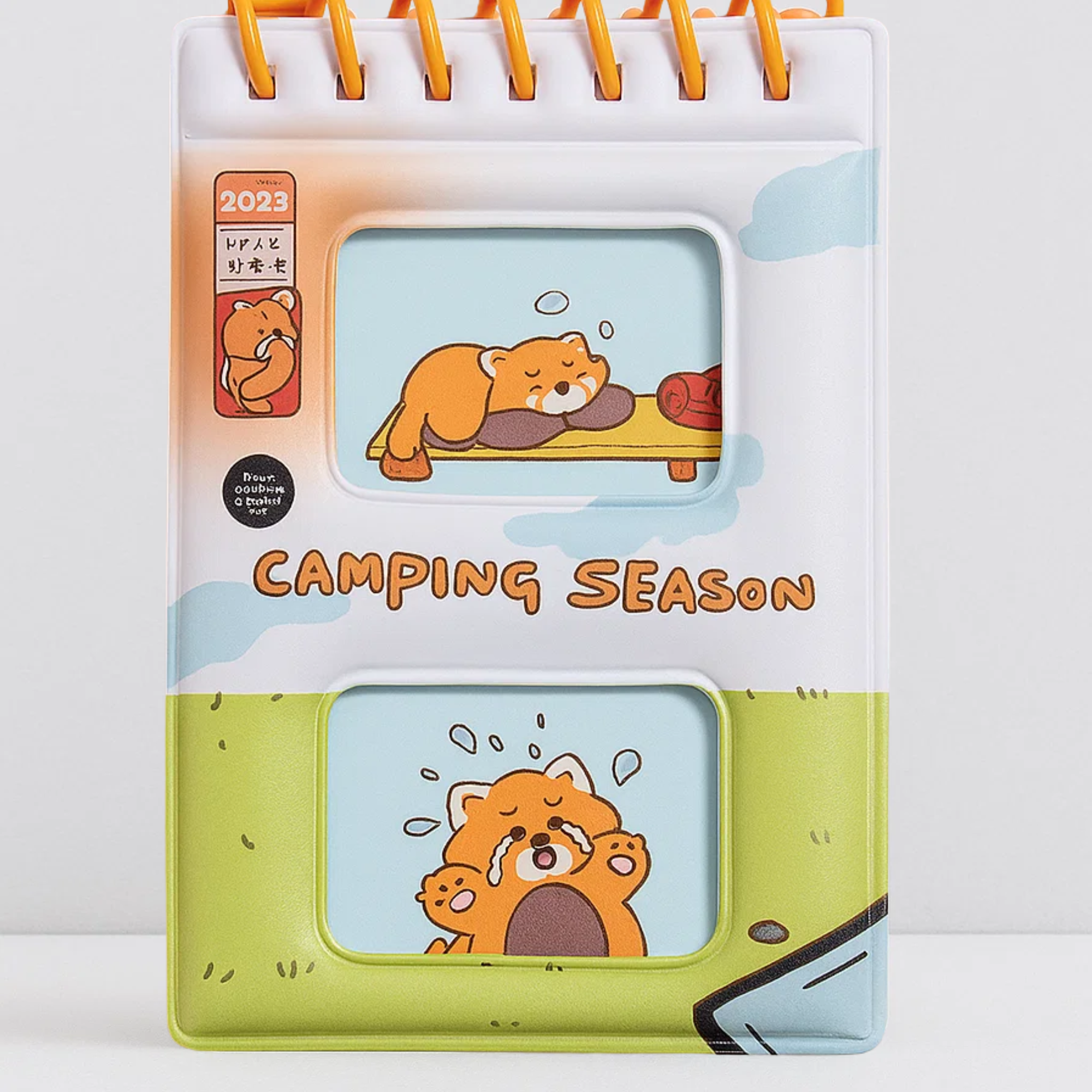 Camping Season Notebook - Cat