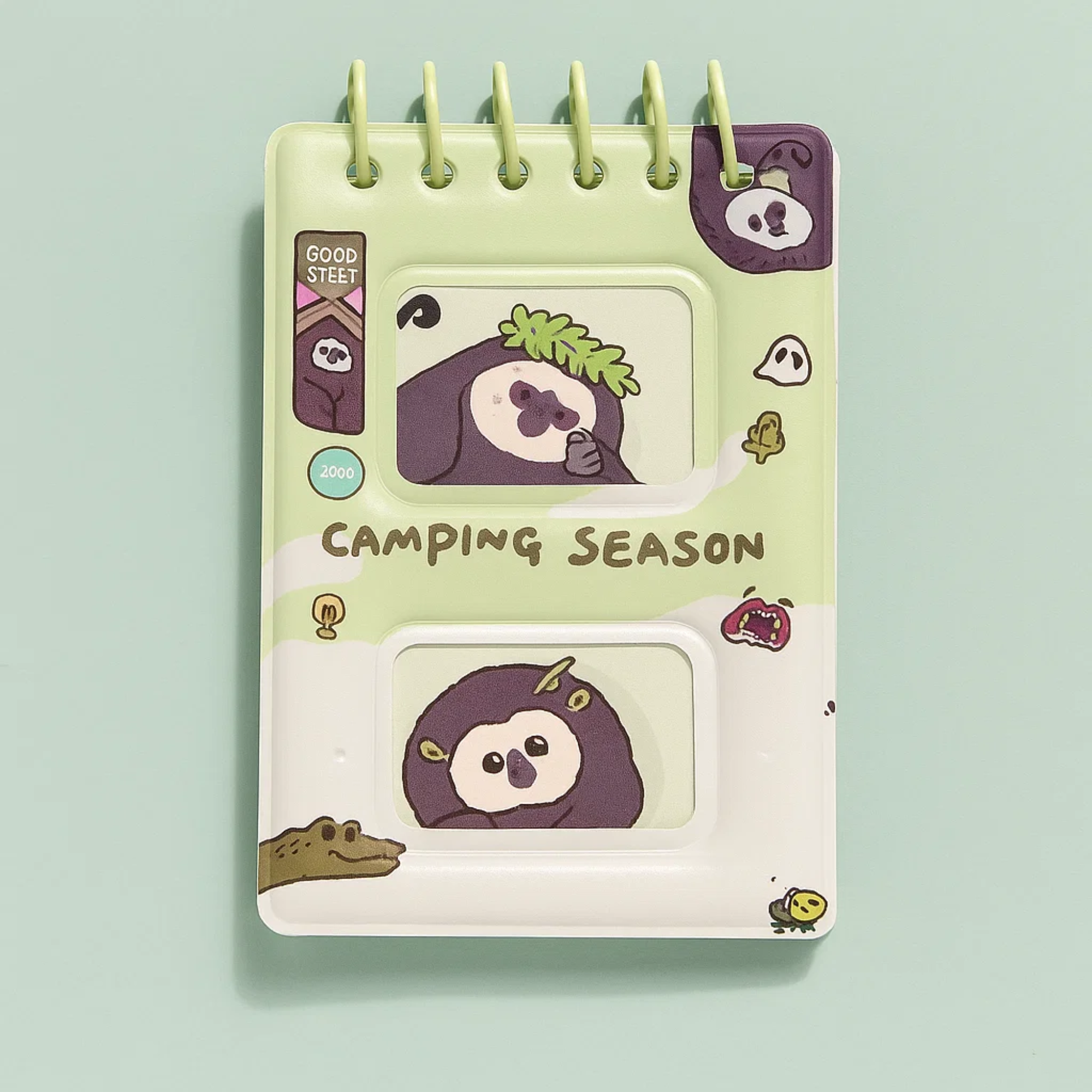 Camping Season Notebook - Panda