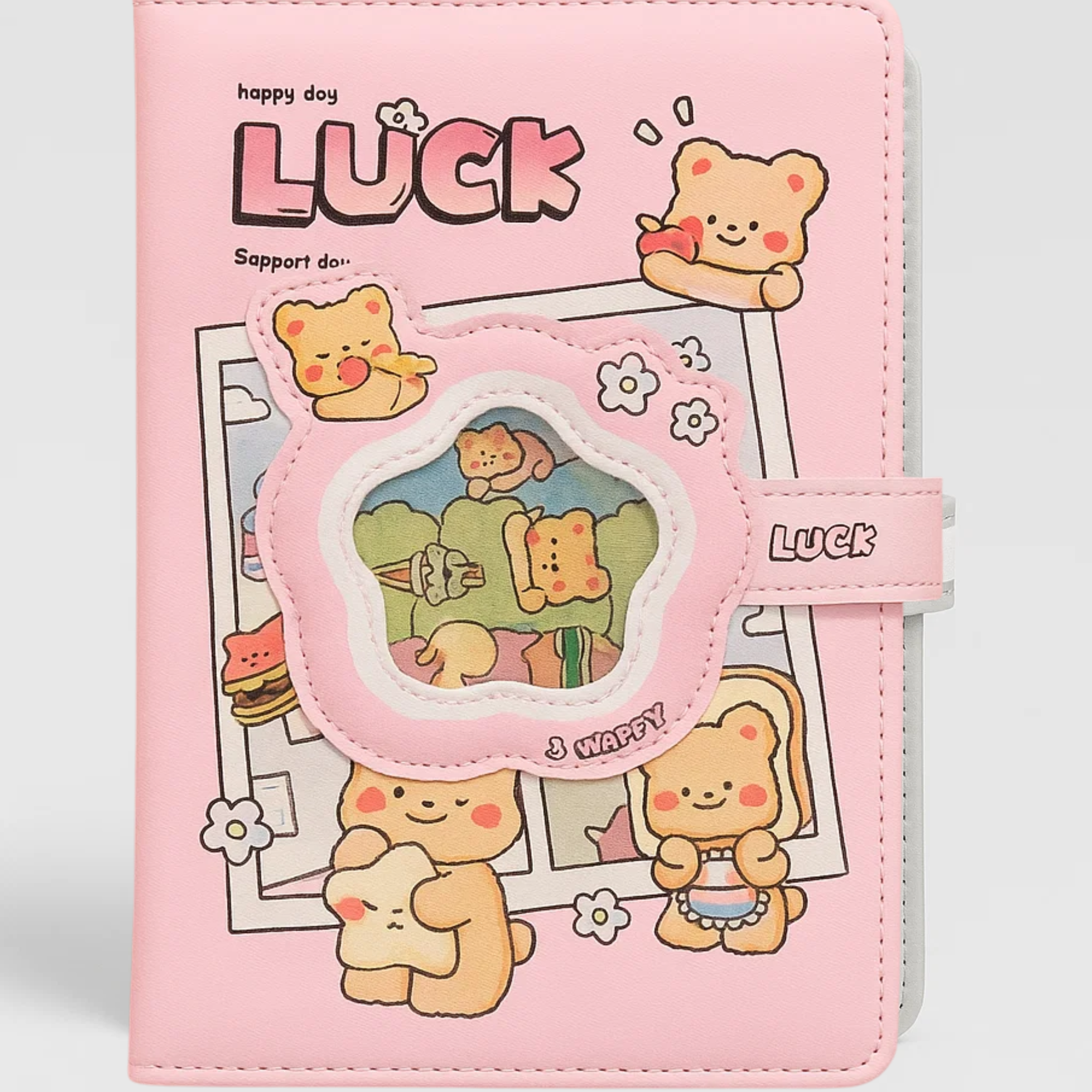 Luck Notebook - Pink
