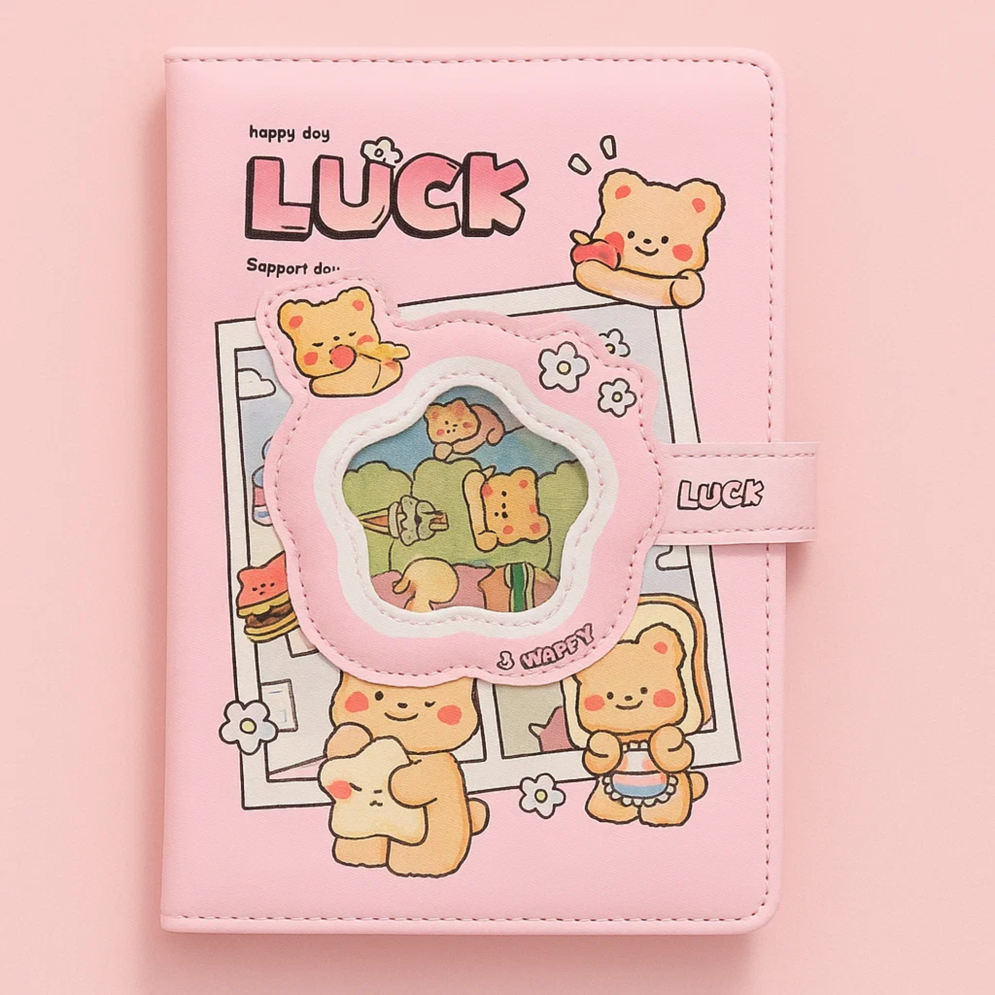 Luck Notebook - Pink