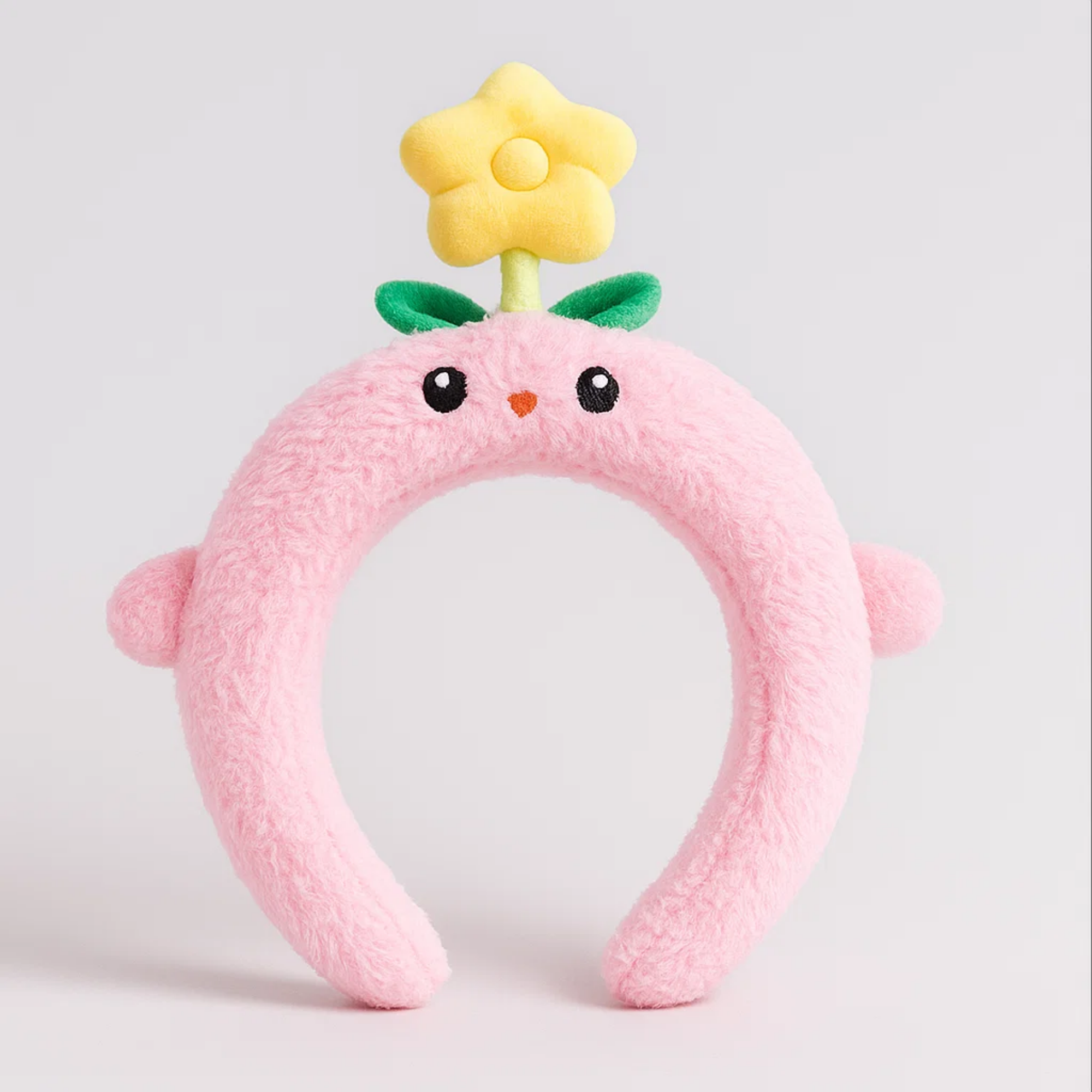 Spinning Flower Headband Pink