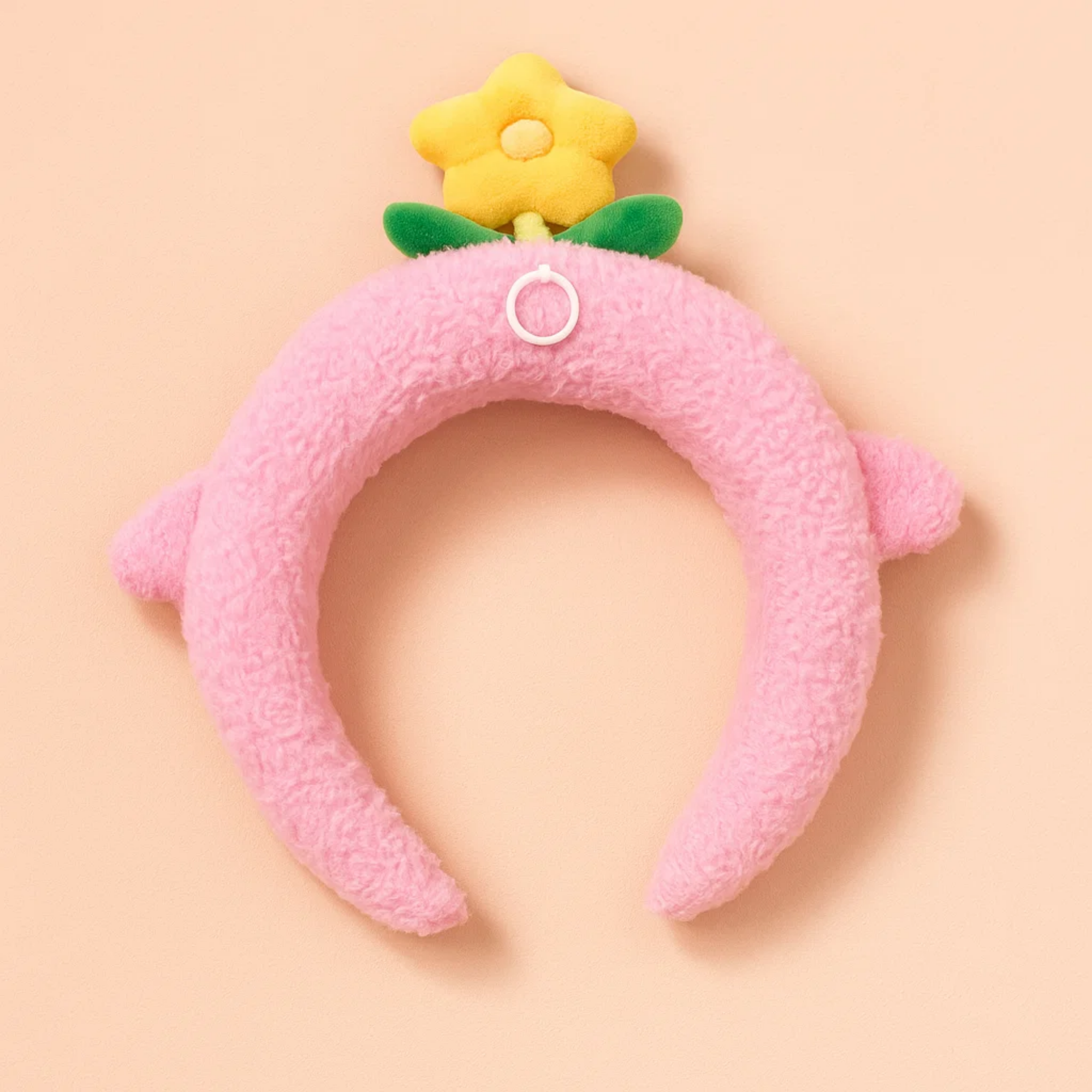 Spinning Flower Headband Pink