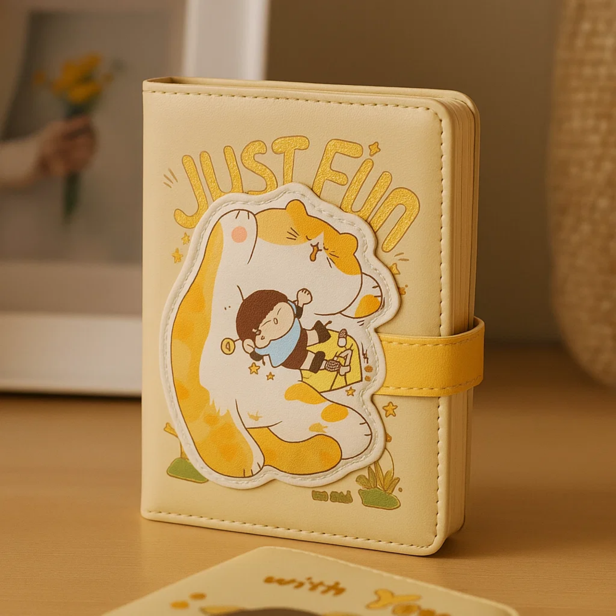 Cute Kitten Notebook - Just Fun