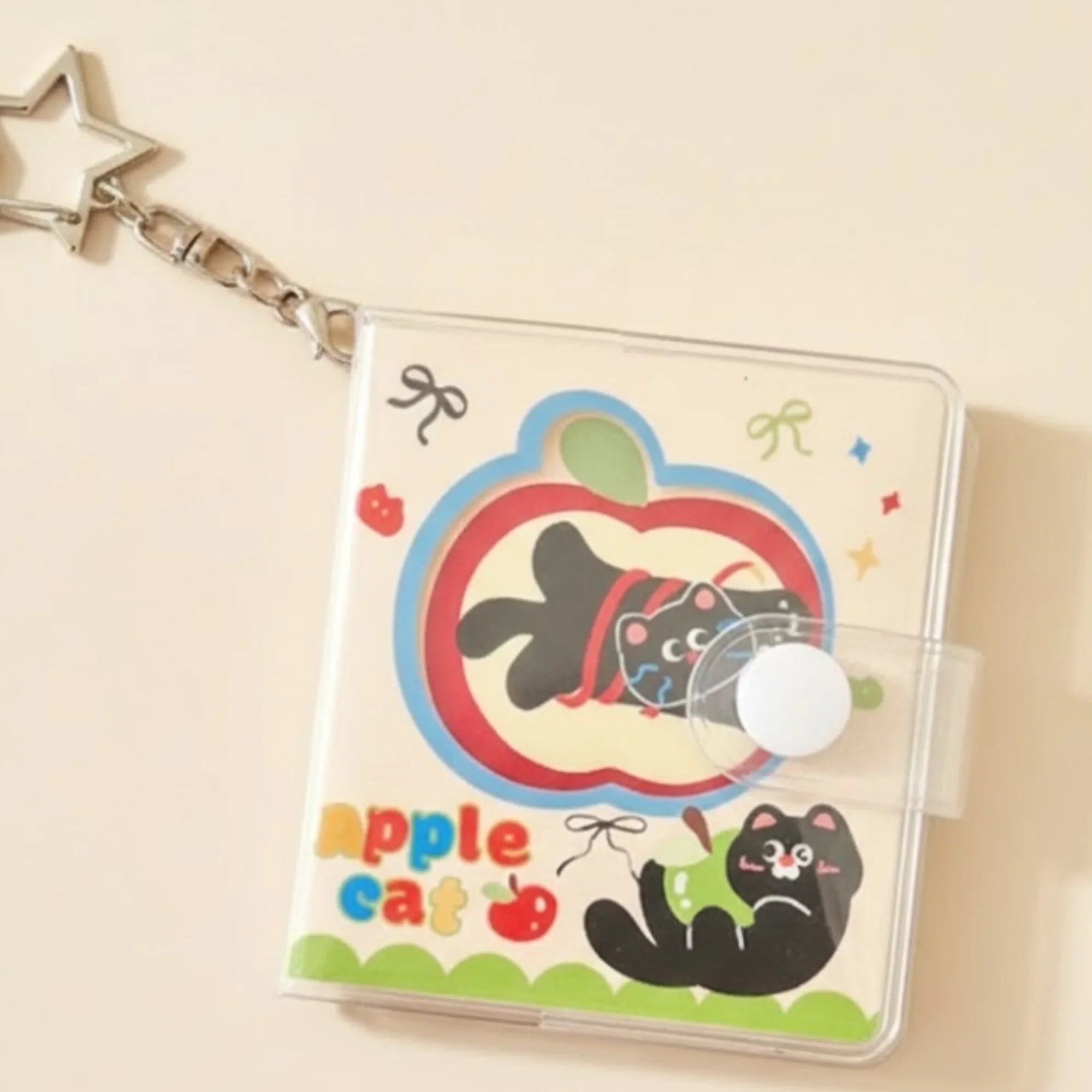 Apple Cat Notebook - Green