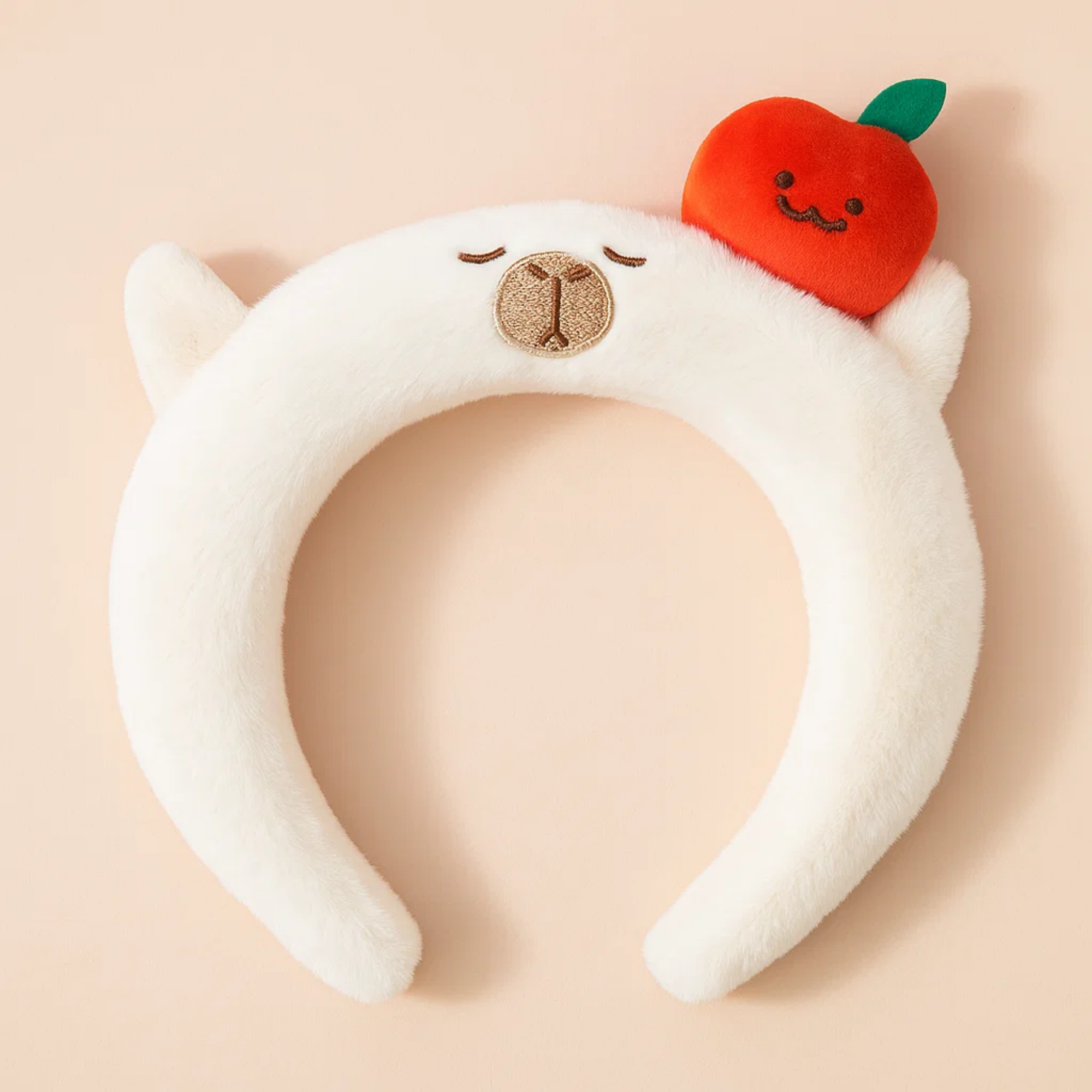 Fruit Capybara Headband White