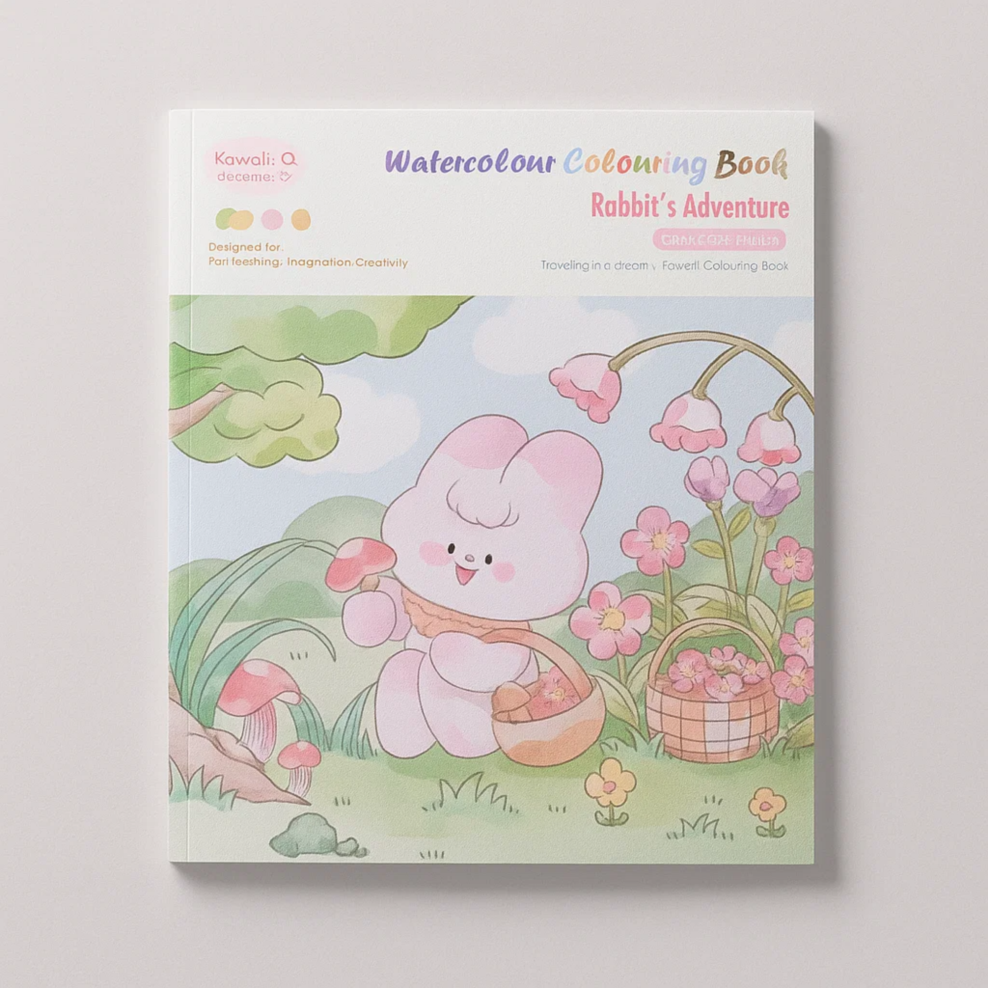 Rabbit Coloring Book