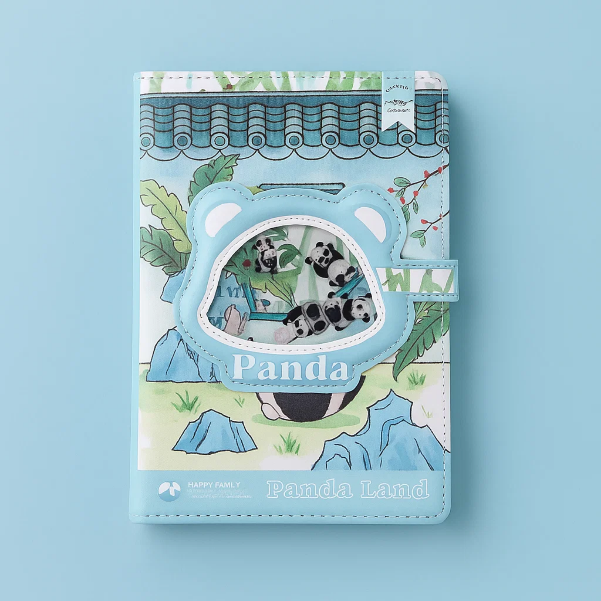 Panda Paradise Notebook - Zen Garden