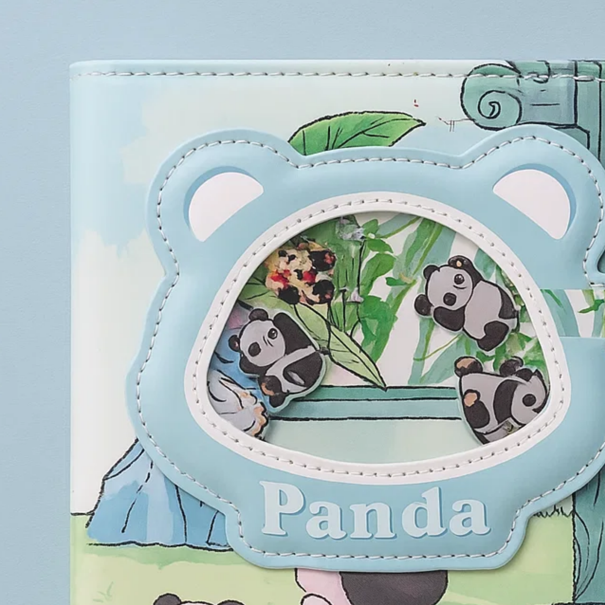 Panda Paradise Notebook - Zen Garden