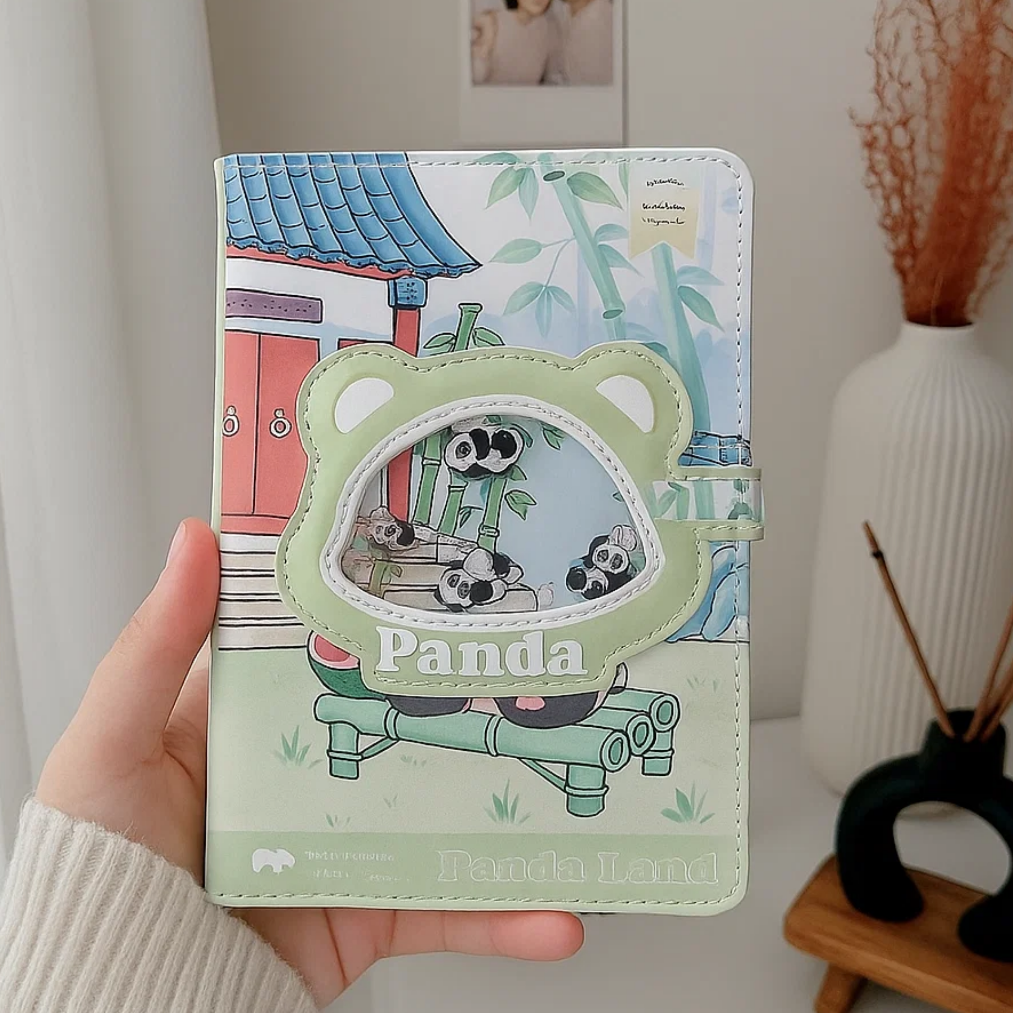 Panda Paradise Notebook - Bamboo Retreat