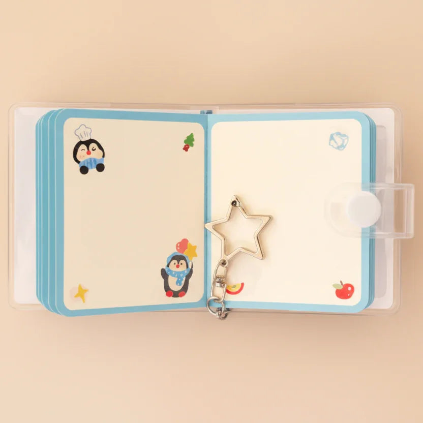 Apple Penguin Notebook - Blue