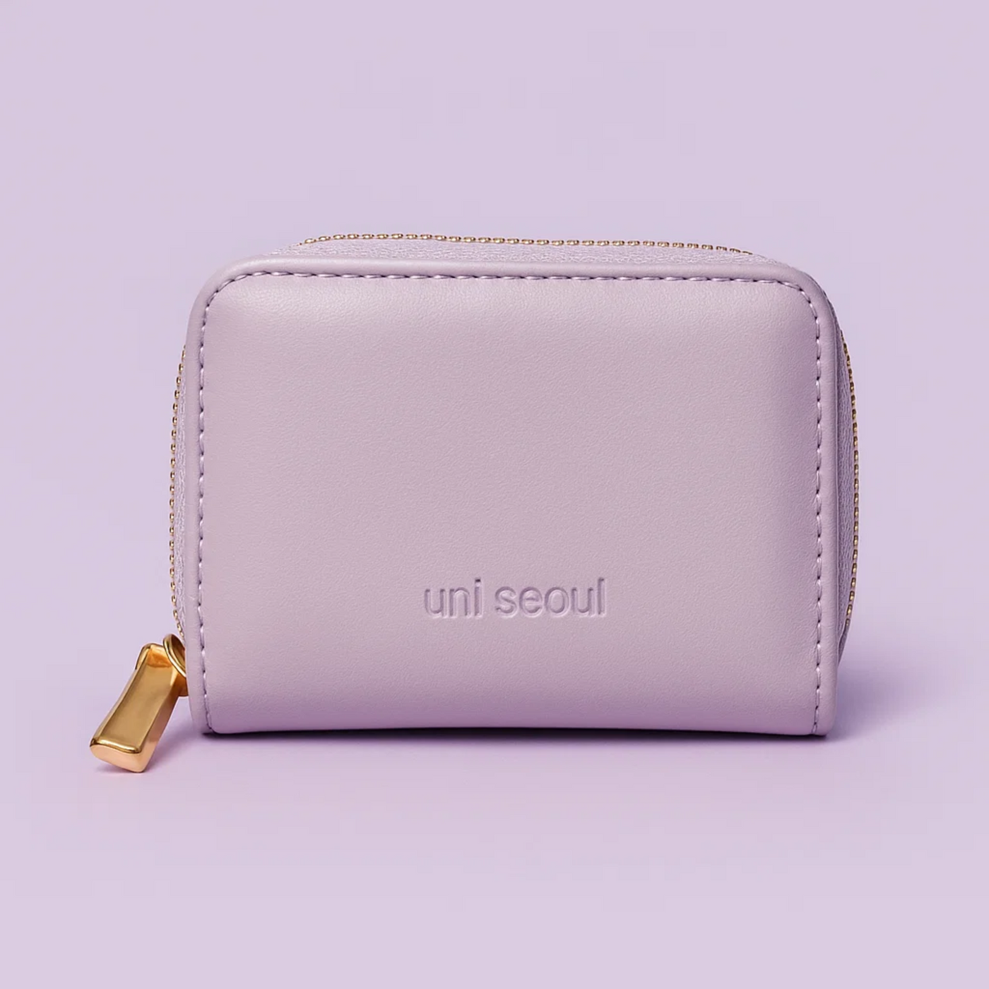 Cute Bunny Purple Card Holder