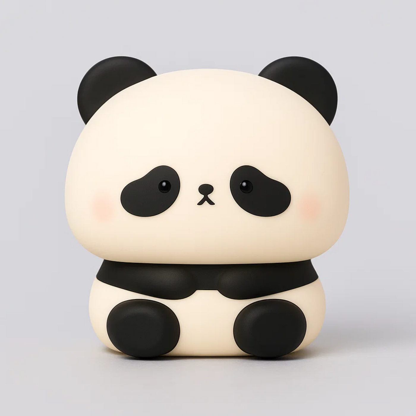 Big-Head Silicon Panda Night Lamp