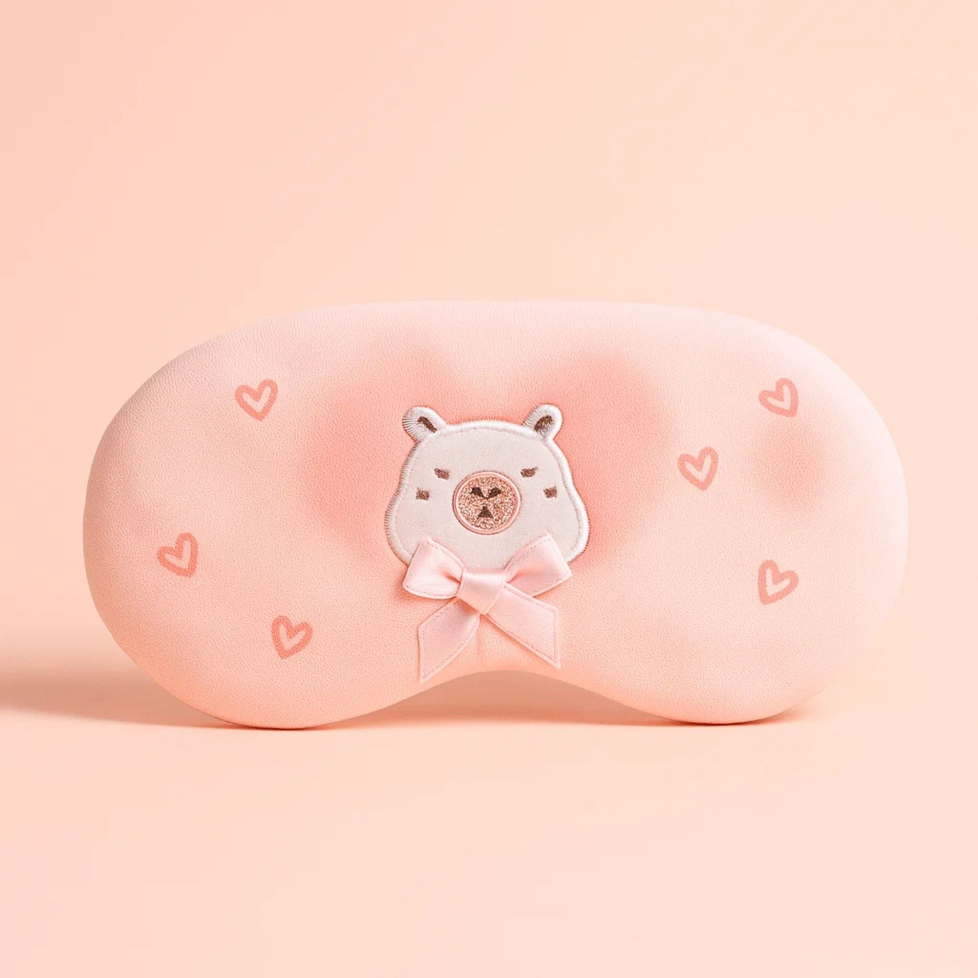 Capybara Aura Heart Cooling Eye Mask