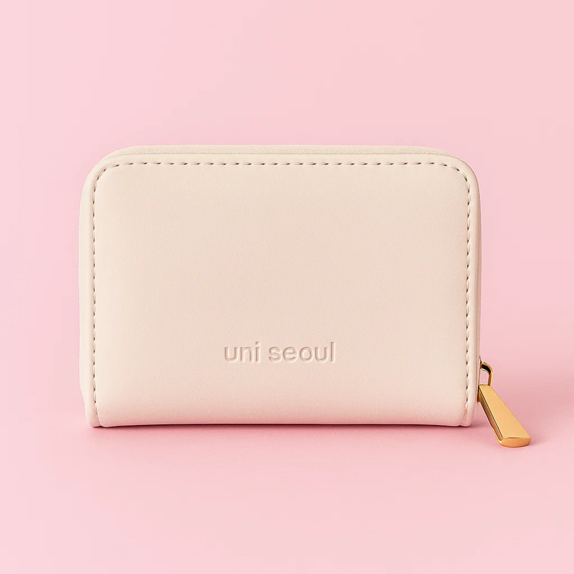 Cute Bear Beige Card Holder