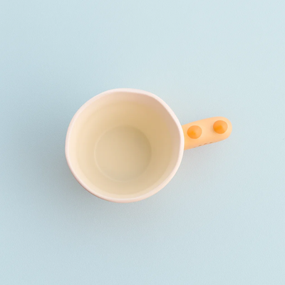 Cat Handle Ceramic Mug