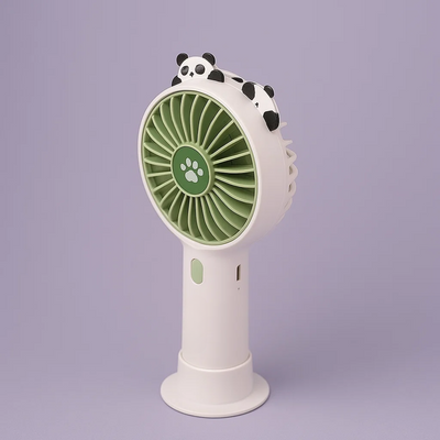 Panda Acrylic Portable Fan