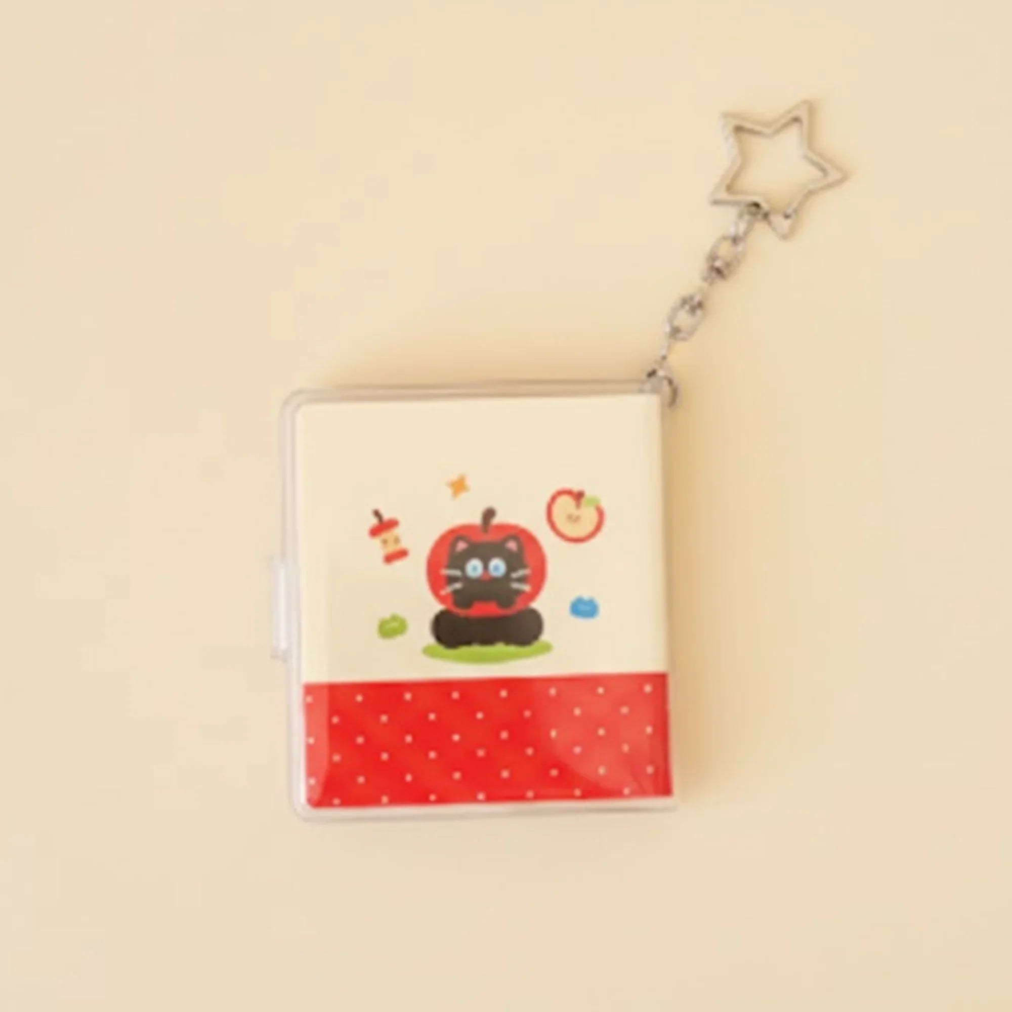 Apple Cat Notebook - Red