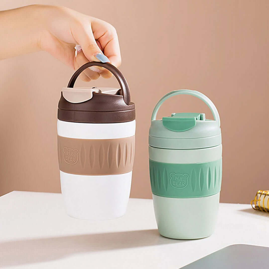 Mr. Bear Stainless Steel Travel Mug I 370 ml