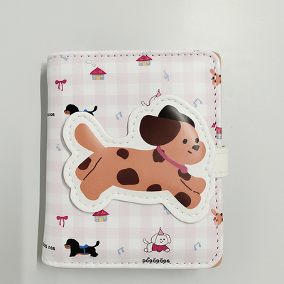 Playful Puppy Pink Wallet