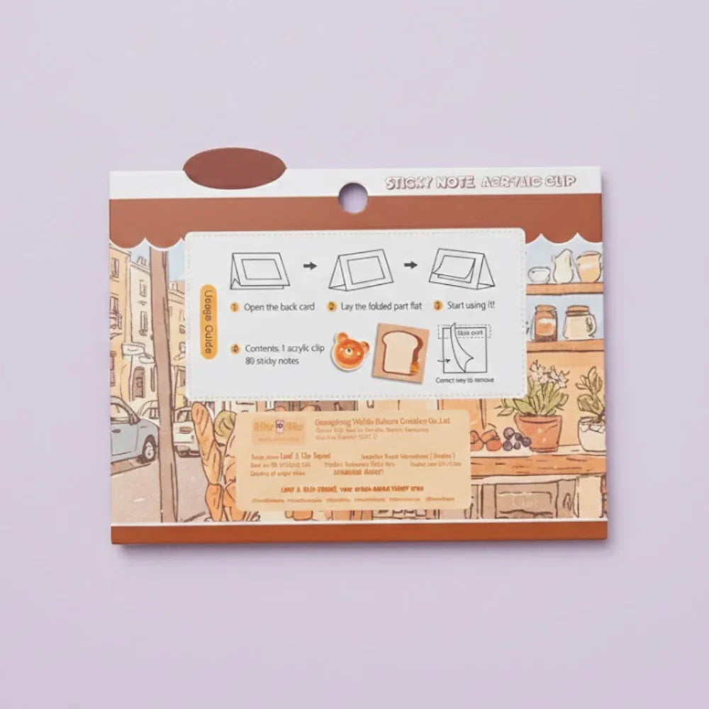 Bread Sticky Notes  - Burger