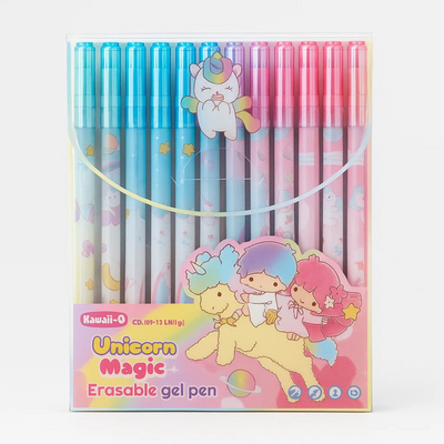 Unicorn Magic Erasable Gel Pen Set