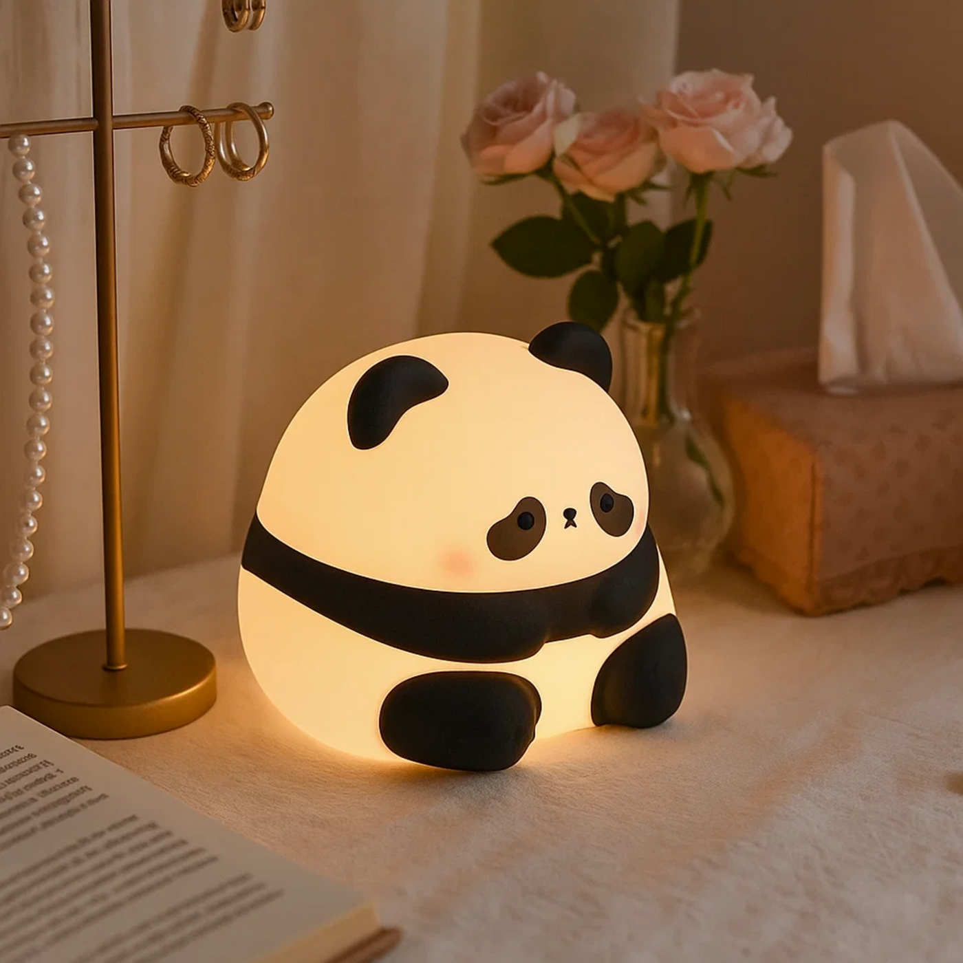 Panda Night Silicon Lamp