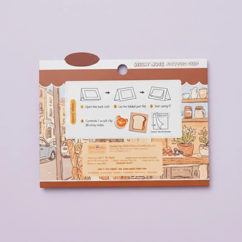 Bread Sticky Notes - Donut