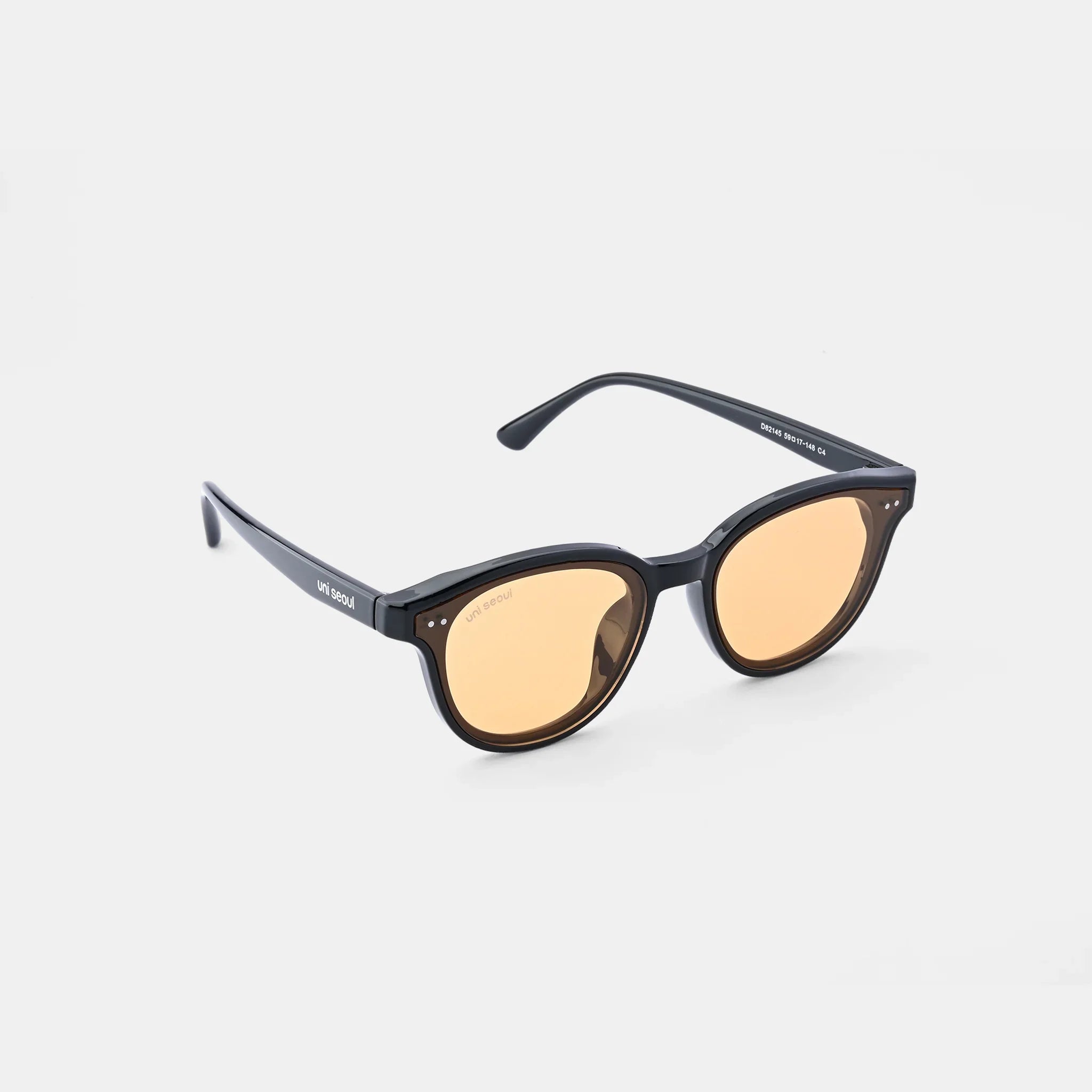 Amber Round Sunglasses
