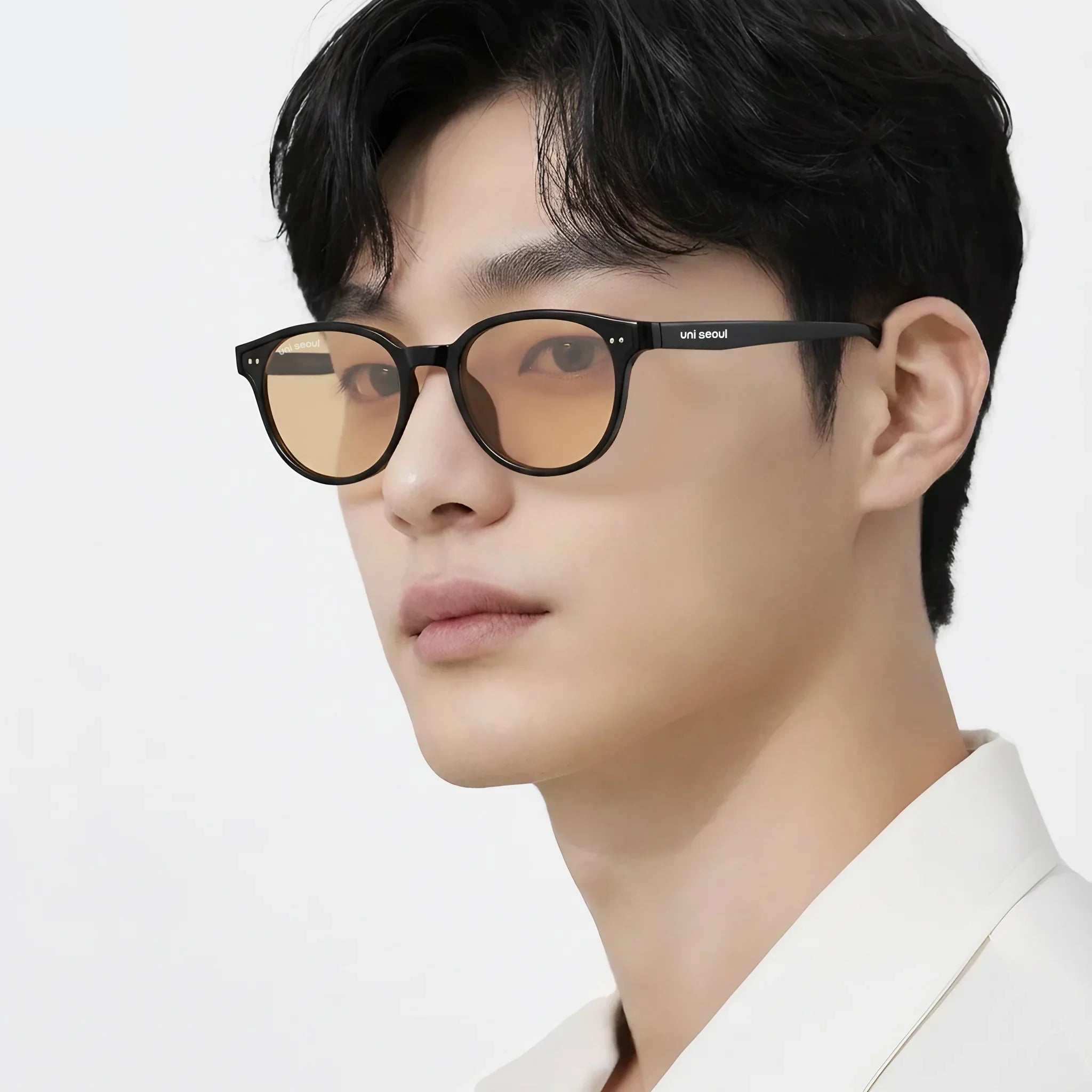 Amber Round Sunglasses