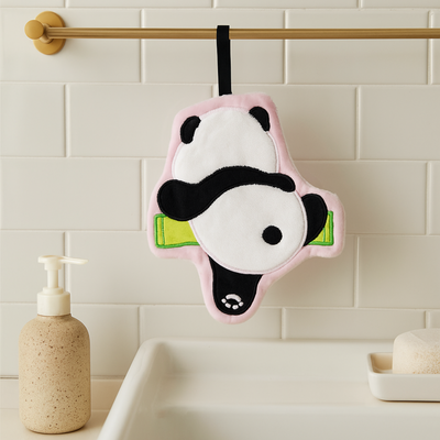 Panda Shaped Hand Towel