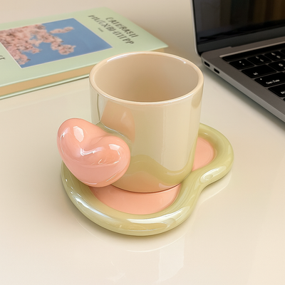 Pastel Green Hearty Ceramic Mug