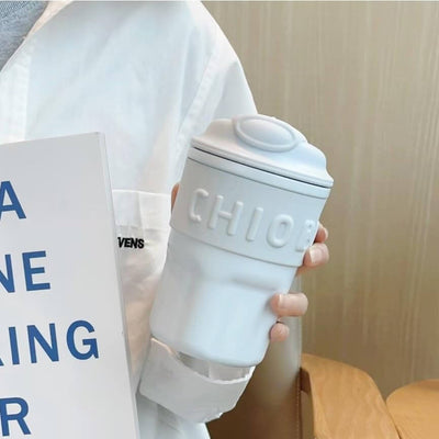 Stylish Stainless Steel Insulated Coffee Mug I 450 ml