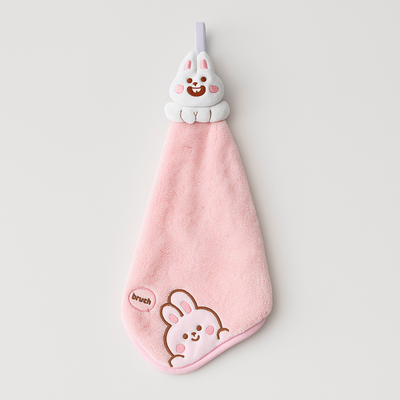 Bunny Plush Hand Towel