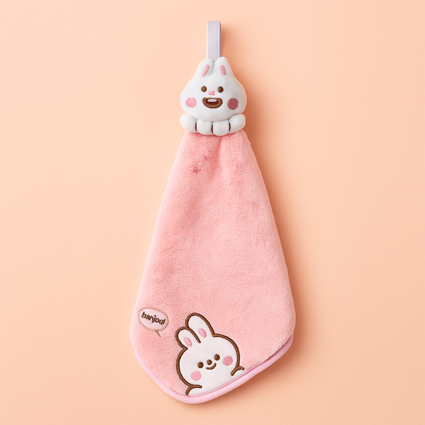 Bunny Plush Hand Towel