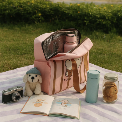 Bear Insulated Picnic Bag
