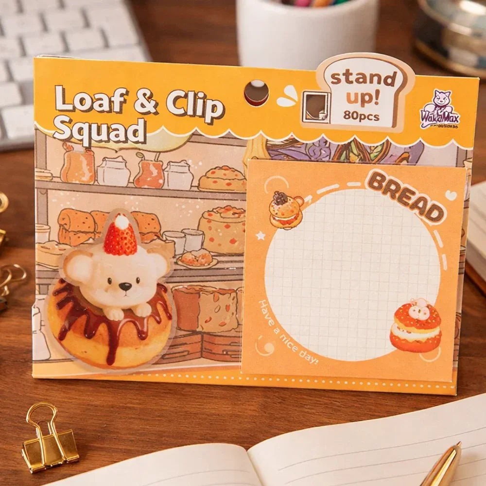 Bread Sticky Notes - Strawberry