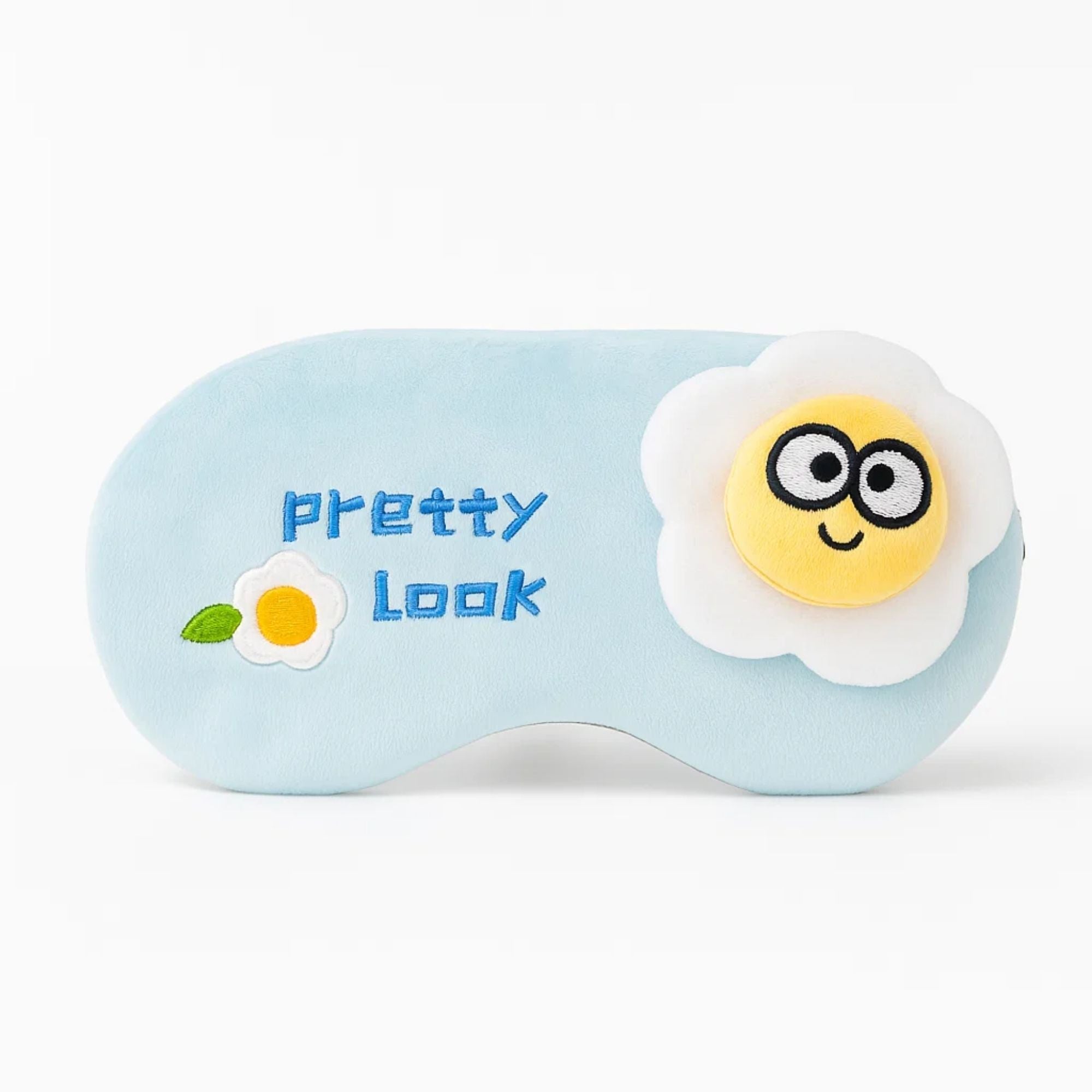 Pretty Daisy Cooling Eye Mask - Blue