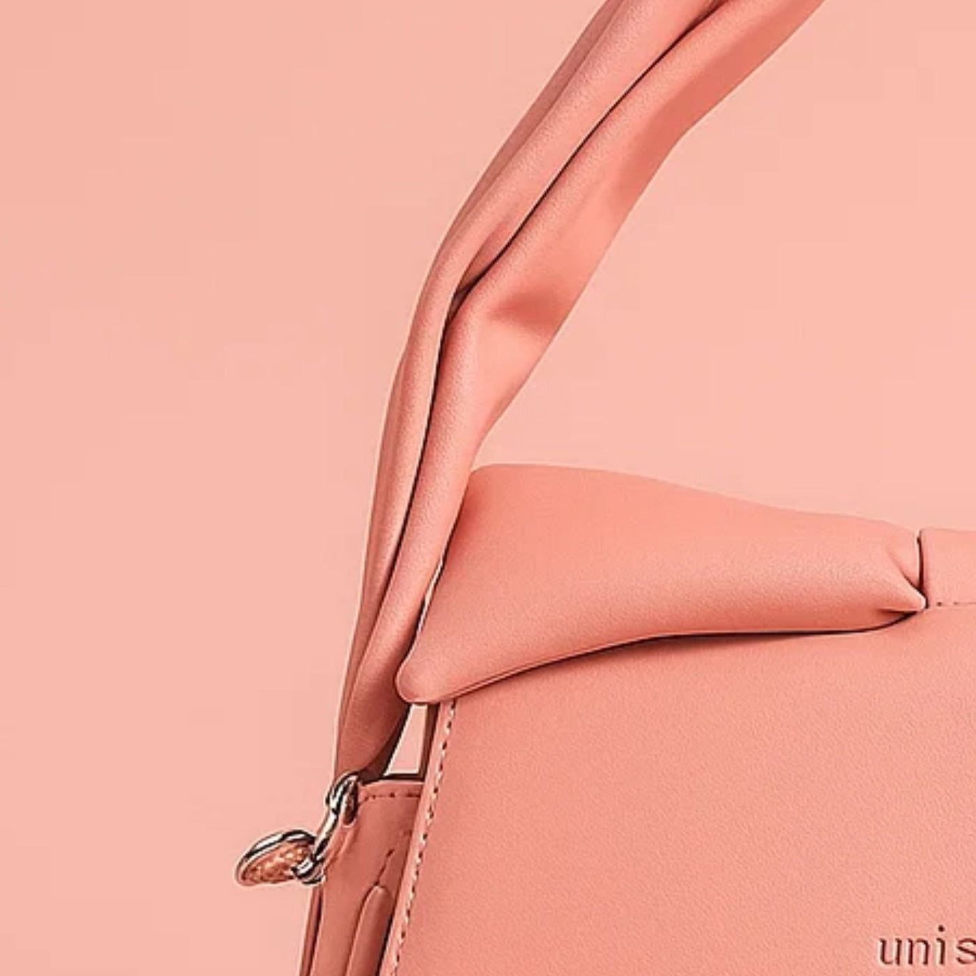 Puffed Bow Top Sling Bag