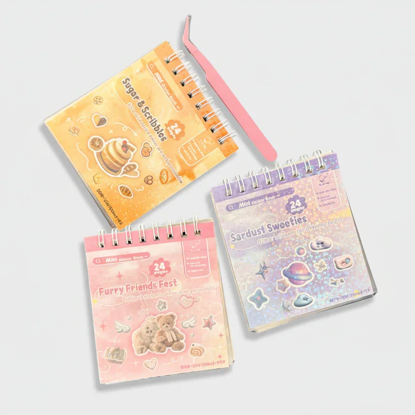 Mini Sticker Book Set