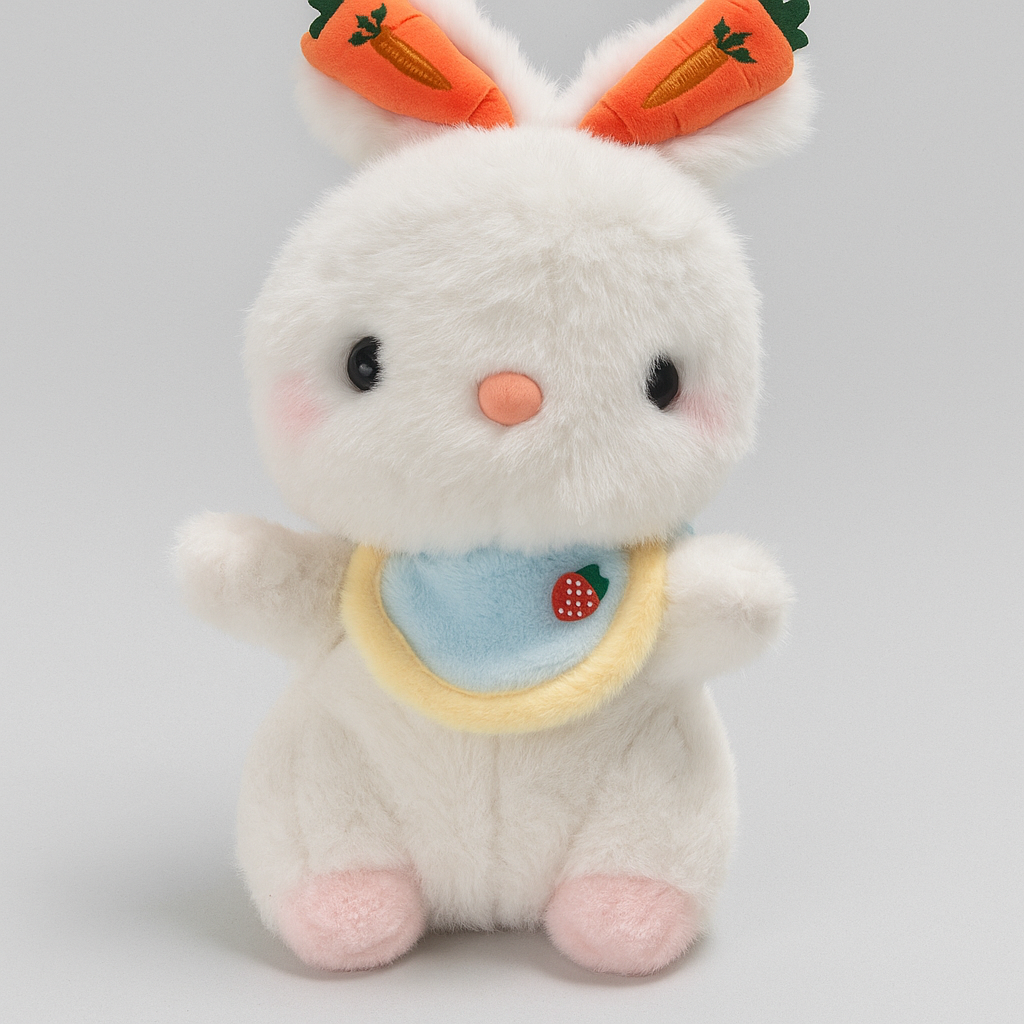 Carrot Ear Bunny Plush Toy - Large