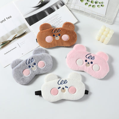 Pink Bear Cooling Eye Mask