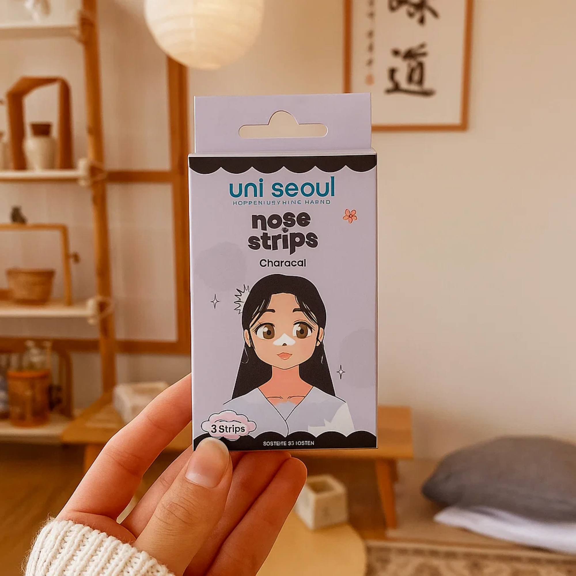Uni Seoul Charcoal Nose Strips