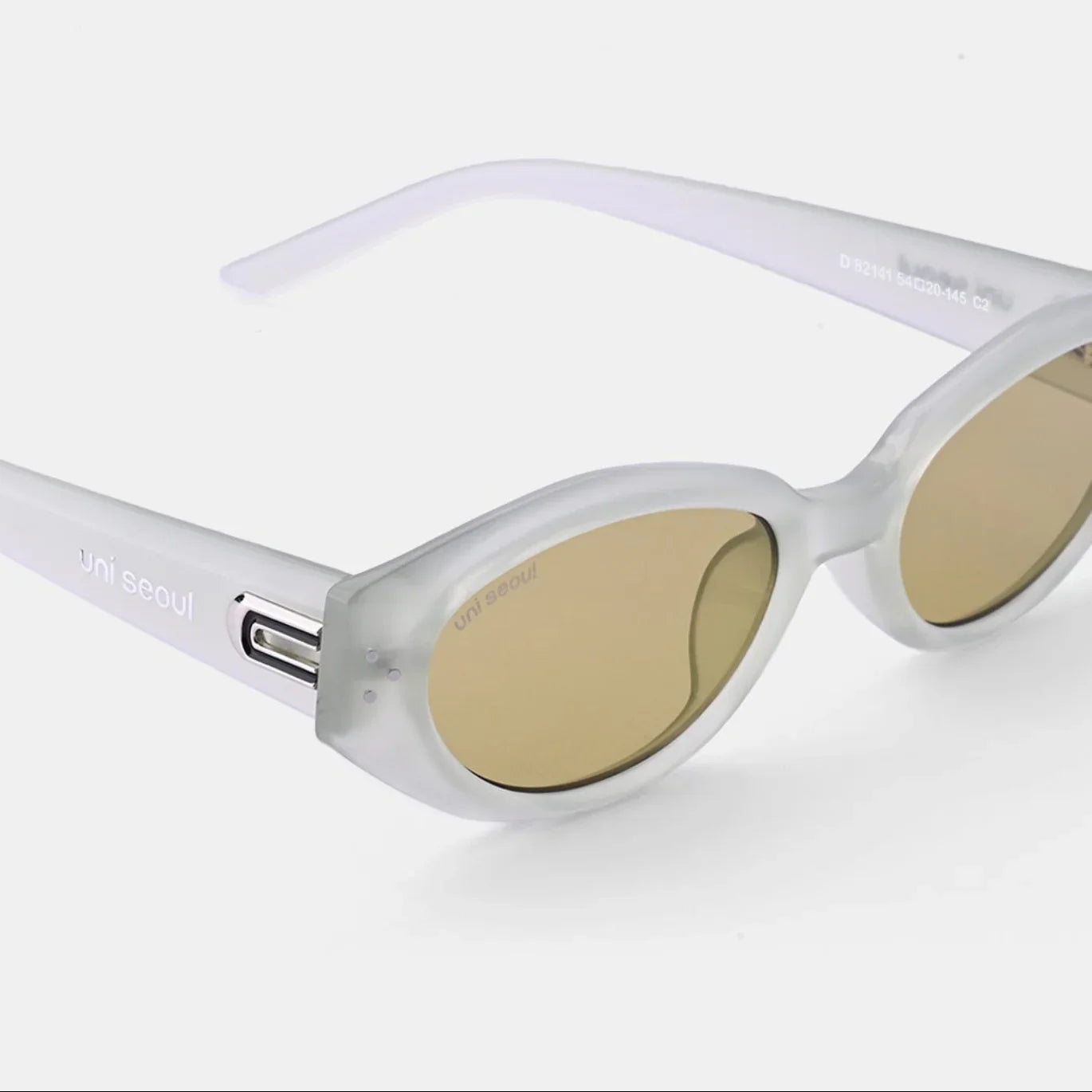 Lime Oval Sunglasses