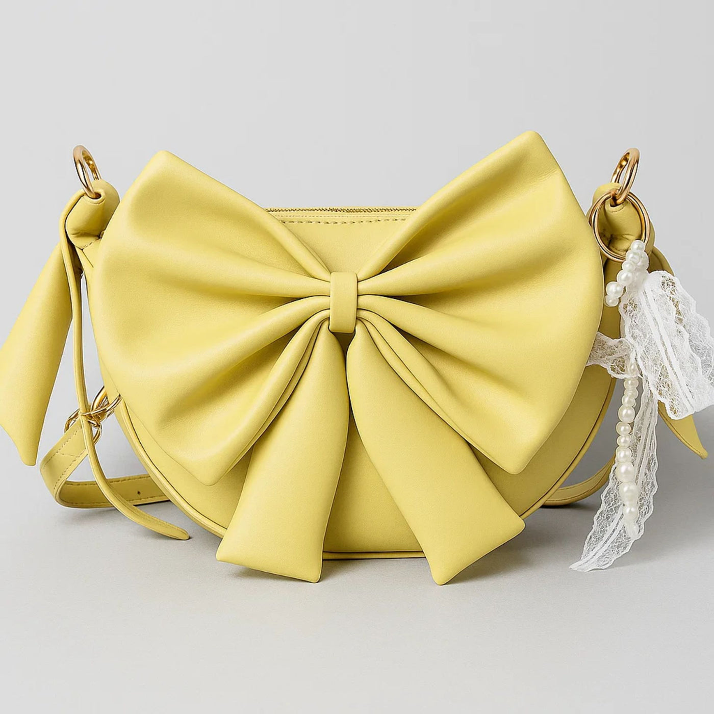 Round Bow Sling Bag