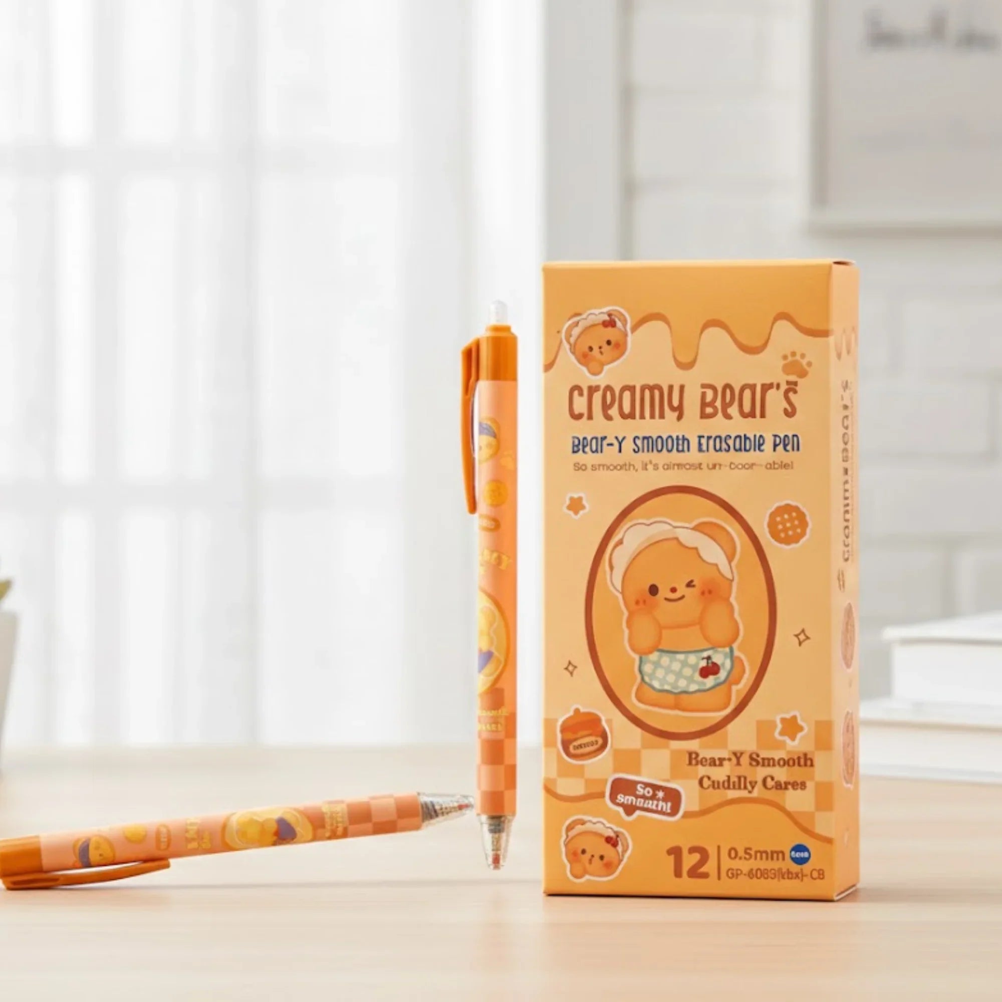Creamy Bear's Erasable Gel Pen