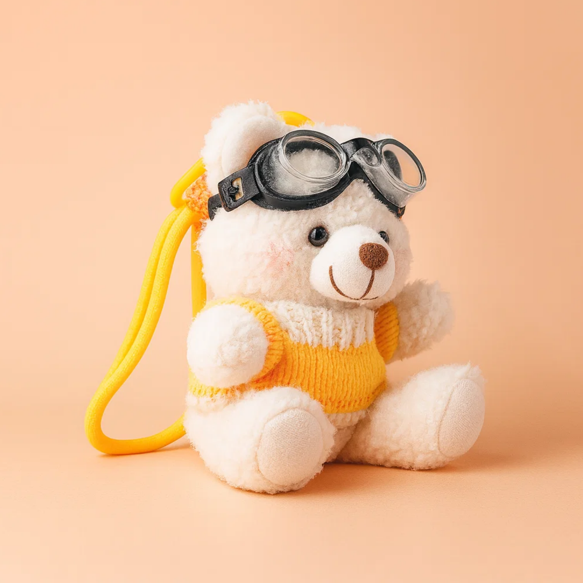 Bingo Plushie Keyring - Yellow