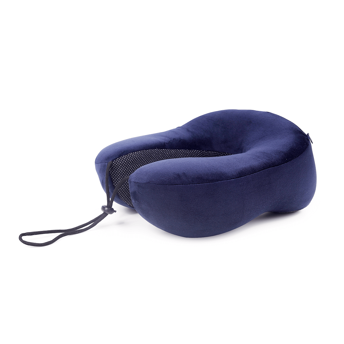 Memory Foam Travel U-Pillow - Blue