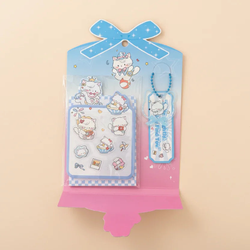 Milu Sticky Notes Blue