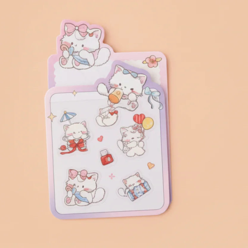 Milu Sticky Notes Purple